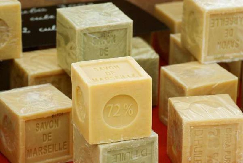 shaped cubic soap production