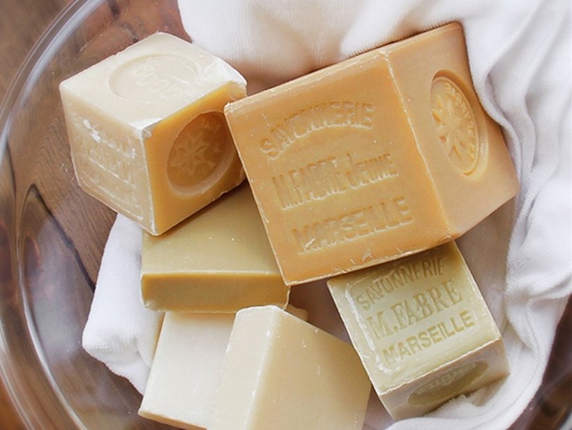 cubic marseille soap six face printed