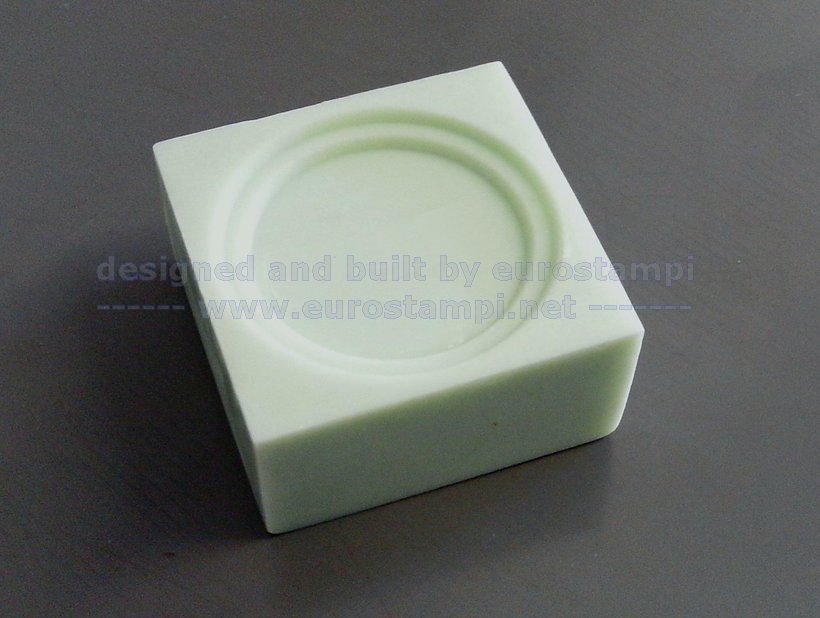sample of sharp angle cubic soap