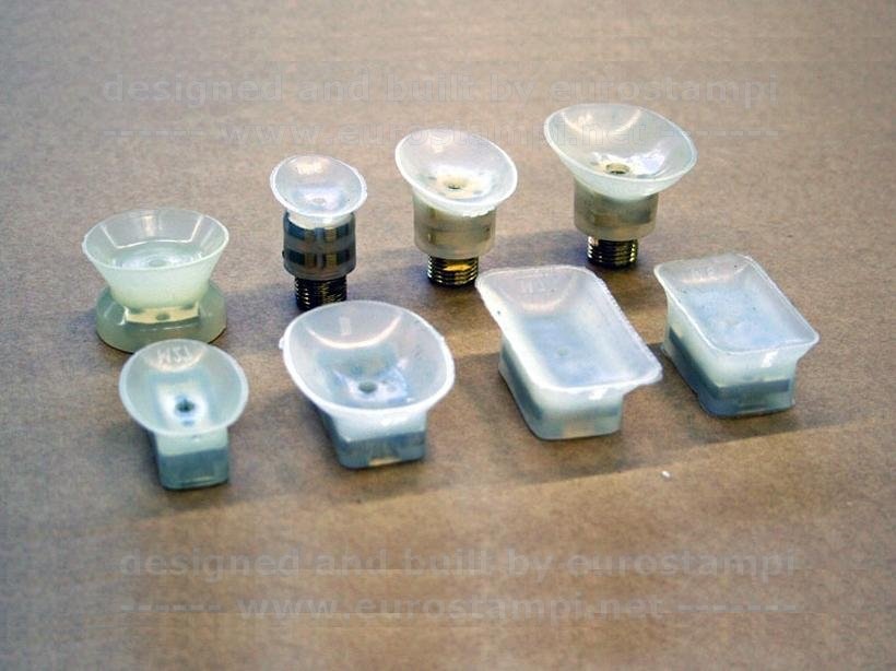 suction cups to discharge soap stamper